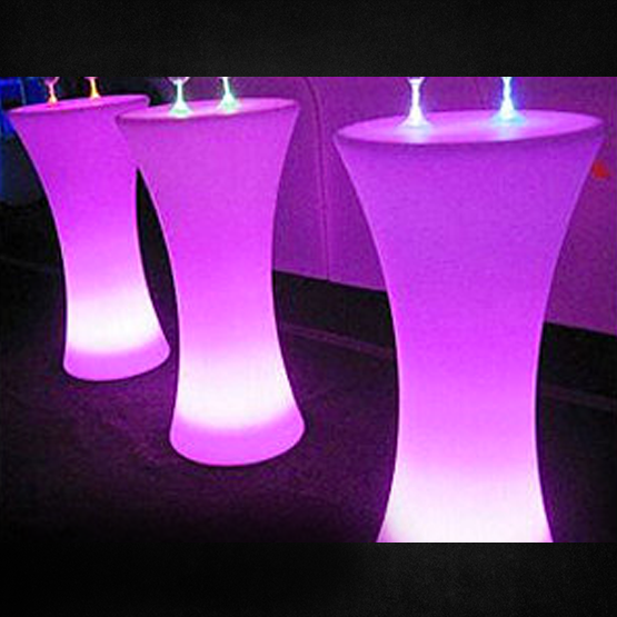led cocktail table